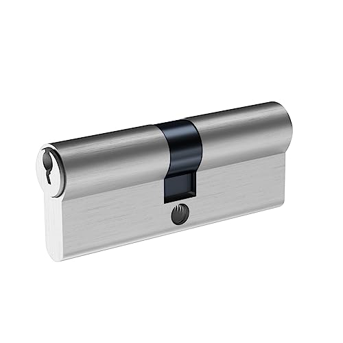 SISAV 35/35 Euro Lock Cylinder(70mm),Brass Material,Nickel Surface Treatment,High Security,Anti-Drill,with 3 Keys - Image 2