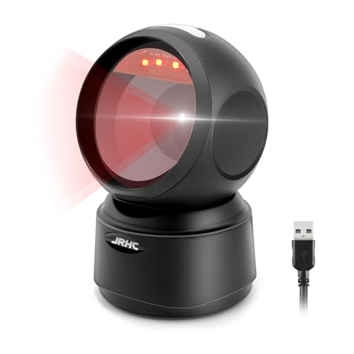 JRHC Omnidirectional USB Barcode Reader