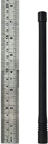 ATV-6XL VHF Whip Antenna 136-174MHz for Vertex VX160 VX180 VX420 VX821 Radios, 7.5 Inch Replacement Two Way Radio Antenna