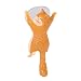 Produktbild MachinYeseed Universal-Nette Katze Unterstützung Harz-Handy-Halter Standplatz Sucker Tablets Schreibtisch Sucker Design Smartphone-Halter (Farbe: orange)