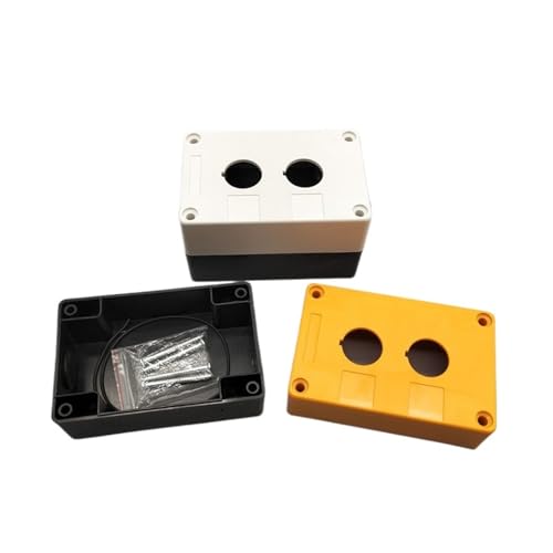 Caja para botonera de control XB2 22mm con tres taladros de montaje de 64mm 5