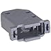 Northern Technologies C88E210005 , Hood; D-Sub; 15Pos; 45DegExit; CPPSeries; Thermoplastic; 10.10mmCblDia