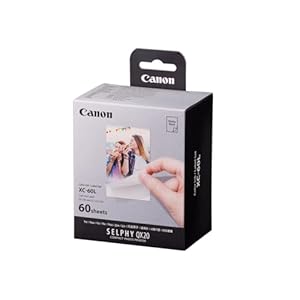 Canon Selphy QX20 Pack Papier et Encre XC-60L