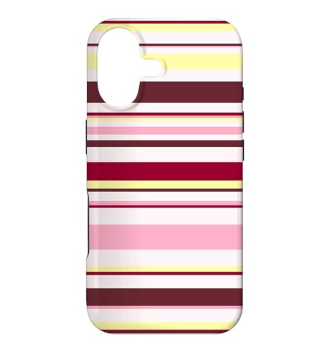 Y2K �o�[�K���f�B �s���N �o�^�[ �C�G���[ ���B���e�[�W �X�g���C�v ���w �X�}�z�P�[�X iPhone 17 �p