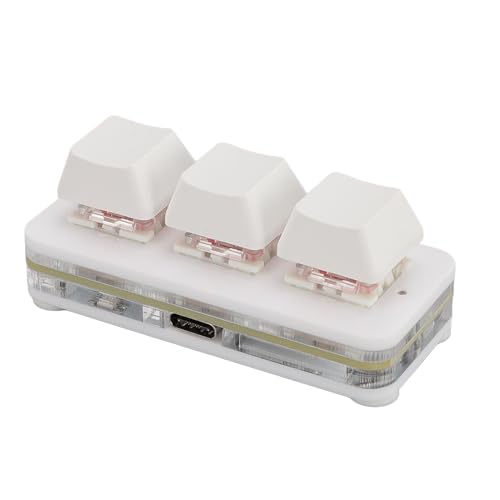 Yoidesu 3�L�[�~�jUSB�v���O���}�u���}�N���L�[�{�[�h Sayo Device ���J�j�J���L�[�p�b�h RGB�o�b�N���C�g&���b�h�X�C�b�`�t�� Type C �L�� �I�t�B�X���[�N&�Q�[���p (�z���C�g)