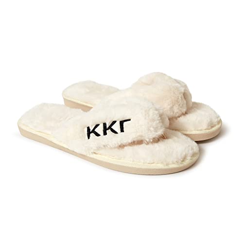 Sorority Shop Kappa Kappa Gamma Fuzzy Slippers Women