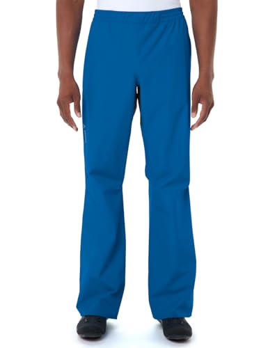 VAUDE Regenhose Herren Drop Pants II, wasserdicht, Radiate Blue Uni, M – Ansicht 3