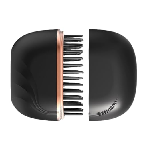 Cepillo alisador de pelo inalámbrico - Peine de calentamiento rápido | Cepillo alisador portátil - Herramienta de peinado de viaje para mujeres, niñas, novias, madres, uso diario