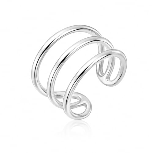 Image of Nemichand Jewels 925 Sterling Silver Clip-On Non-Pierced Ear Cuff For Women & Girls (1pc)
