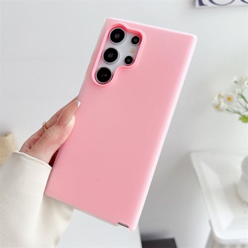 Coque Samsung S23 matte rose candy en TPU souple antichoc