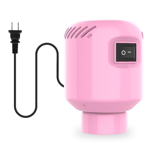 Image of Electric Pump for Vacuum Storage Bags, Travel Vacuum Pump for Various Vacuum Seal Bags Portable Vacpack Air Pump for Compression Clothing Blanket Luggage Pink (Storage Bag Not Included)