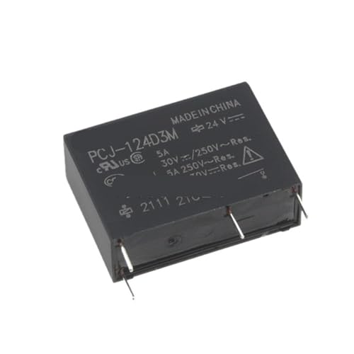 Relais de puissance 24V PCJ-124D3M anti-panne composant haute durabilité pour automatisme