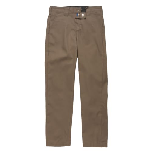 Pantalón de uniforme escolar para niño Dickies 850 Flex, resistente a arrugas con corte slim