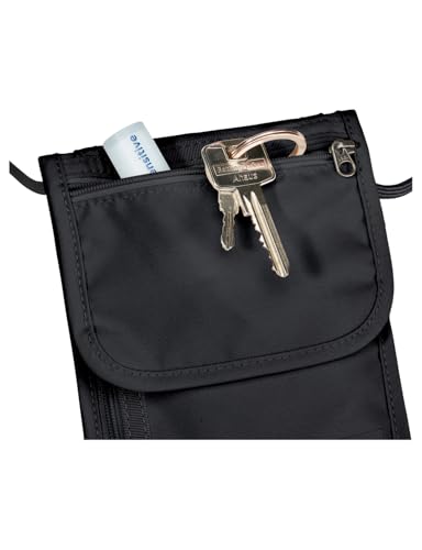 Jack Wolfskin Unisex – Erwachsene Organizer Brustbeutel, Black, ONE Size