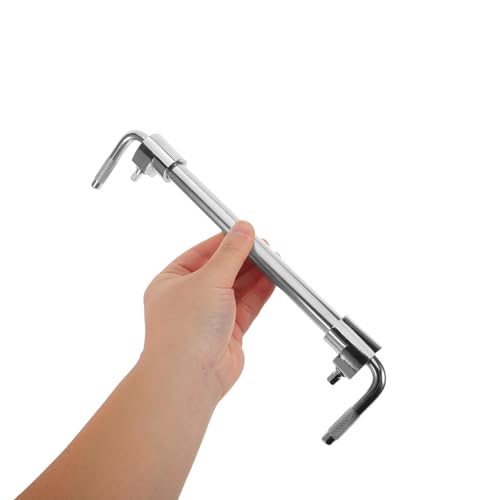Abrazadera de soporte para campana de vaca BESPORTBLE de metal miniatura 4