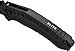 Elite Tactical - Manual Folding Knife w/Rapid Lock - PYRODEX - Fine Edge Drop Point Blade, D2 Steel, Ball Bearing Pivot, G10 Handle w/Deep Carry Pocket Clip, EDC, ET-FDR008BK