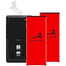 Lasting Capacity Upgraded Standard 2X 5300mAh Battery Universal Dock Charger with USB Output Port Folding Bracket Compatible with Samsung Galaxy Note 4 4G LTE N910F Net10