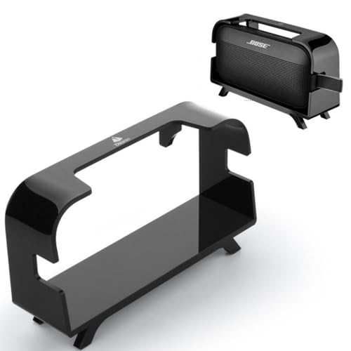 Bose SoundLink Flex �Ή� �X�s�[�J�[�X�^���h�z���_�[�����V���[�X�^���h �A�N�����f�B�X�v���C�V�F���t�T�|�[�g �N���[�h���u���P�b�g (black)