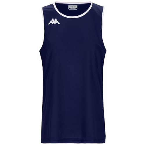 Équipement de basket Kappa 4basket Danco mixte bleu marine blanc vêtement de sport