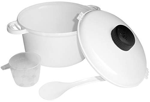 Bene Casa - 2.6 Qt. Microwave Pressure Cooker - Non-Stick Surface And Locking Lid - Cooks Up To 12 Cups Of Cooked Rice (6 Cups Uncooked) #TOP1