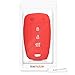 kwmobile Funda de Silicona Compatible con Hyundai Llave de Coche Plegable de...