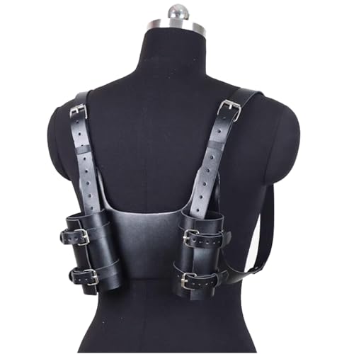 Grenouille double épée médiévale réglable pour résoudre le port d'armes en cosplay
