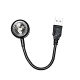 UHANBUT Star Projector Night Light, Portable USB LED Ambient Light - 4 Colors & 9 Modes Atmosphere Star Lights for Car Decor, Ceiling, Bedroom, Party (1PC)
