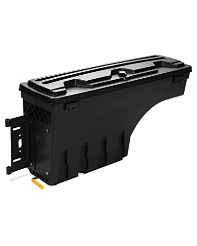 Cartist Truck Bed Storage Box Compatible With Toyota Tundra 2022 2023 Swing Case Toolboxes Organizer Lockable (No Need Punching)(Driving Side) #TOP22