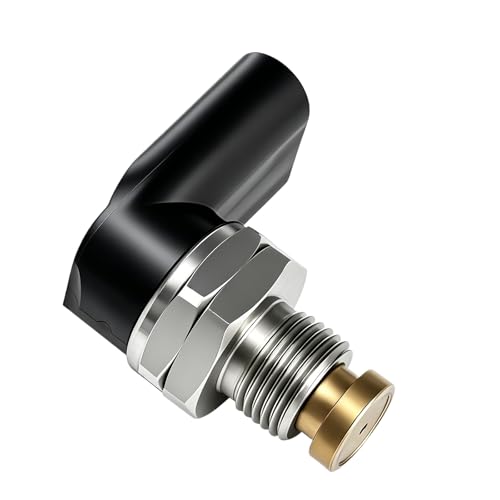 13537787167 1800Bar Fuel Pressure Rail Sensor Compatible with BMW X3 X5 X6 E46 E53 E60 E61 E63 E71 E72 335d 320d 330d 3.0L 0281002497