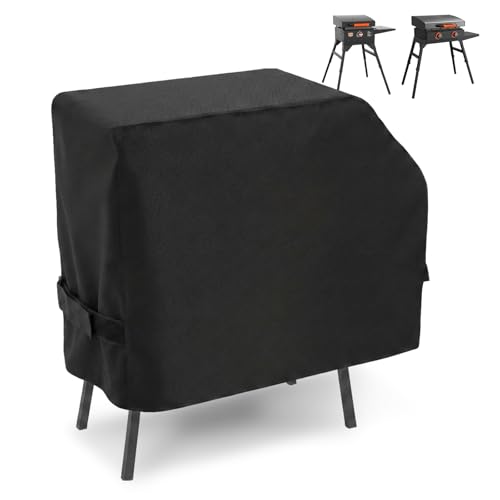Image of Griddle Cover for Blackstone 17 Inch 22 Inch Griddle with Hood and Stand, Heavy Duty 600D Polyester Grill Cover for Blackstone 22 Inch Griddle Cover 22 inch Blackstone Grill Cover