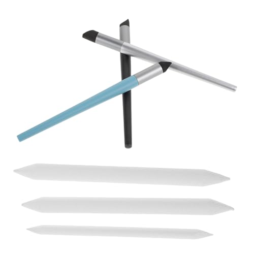 Garneck 6pcs Oil Pastel Blending Tools Soft Sponge Pen for Smooth Blending Sketching and Art Supplies