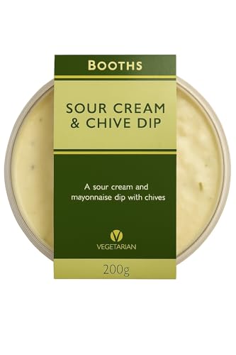 Booths Premium Sour Cream and Chive Dip 200g