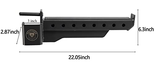 Signature Fitness 3” X 3” Wall Mounted Fold-In Power Cage Squat Rack With Adjustable Pull Up Bar And J Hooks - Space-Saving Home Gym, Black #TOP3