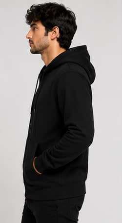 Image of Watermelon Men's Zip-Up Hoodie | Premium Zipper Hooded Sweatshirt with Kangaroo Pockets | Cotton Blend Fleece Hoodie