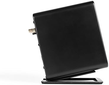 Kanto S2 Desktop Speaker Stands - 2 Pack - Vertical Tilt - Steel (Black)