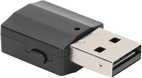 USB bluetooth 5.0 Audio Transmitter Receiver Adapter for TV PC Car AUX Speaker- Bluetooth Receiver Lightweight Wireless Audio Transmitter and Receiver, Ideal for Home Stereo System CD Player Speaker