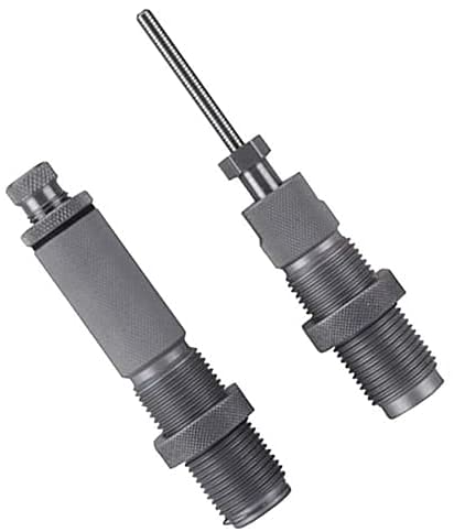 Hornady Custom Grade New Dimension 2-Die Set, 6.5 CREEDMORE (.264) (546289)- Caliber Specific Reloading Equipment for Handloaders with Full Length Sizer Die, Seating Die, Sure-Loc Rings, & Storage Box