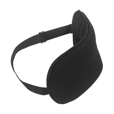 Hochoek Soft as Down Pillow Sleep Mask for Women Man, Activated Carbon Eye Mask for Sleeping, Eye Covers for Sleeping, Light Eyesahde, Breathable Blindfold, Eyepatch, Eye Pillow Cover