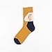 Produktbild Chunjiao 10 Paar Baumwollsocken Langer Schlauch Männer und Frauen Paar Socken Straße Mode-Straße Langer Schlauch beiläufige Socken Damensocken (Color : Piggy Bank)