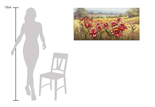 KunstLoft® Metalen schilderij 'Blooming Meadows' 120x60x5,5cm handgemaakte wanddecoratie - Image 8