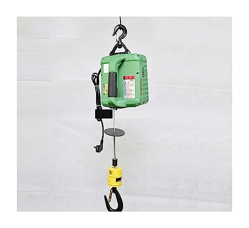 Winche eléctrico portátil 500KG con cable de acero 7.6M miniatura 4