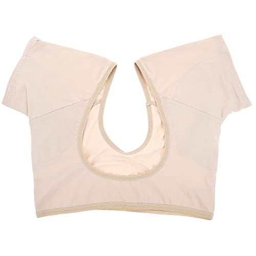 HEALLILY Chaleco Transpirable Lavable para Mujer con Almohadillas de sudoración bajo Las Axilas para Vestido de Yoga, Correr, Gimnasio, Entrenamiento - L
