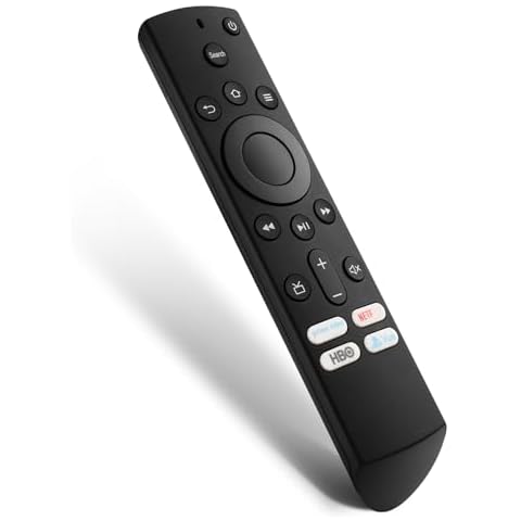 Universal Remote Control for All Insignia Smart TV Remote Toshiba Smart TV Remote(with 4 Shortcut Keys) Compatible with AMZ Omni TV and AMZ 4-Series Smart TVs Remote Cover