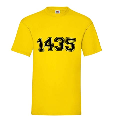 T-shirt jaune homme XXXL coupe ample qui ne serre pas le ventre