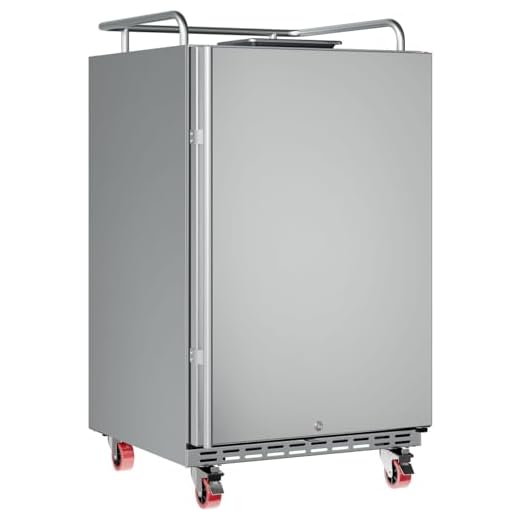 EdgeStar BR7001SSOD Full Size Built-In Outdoor Kegerator Conversion Refrigerator Only - Stainless Steel