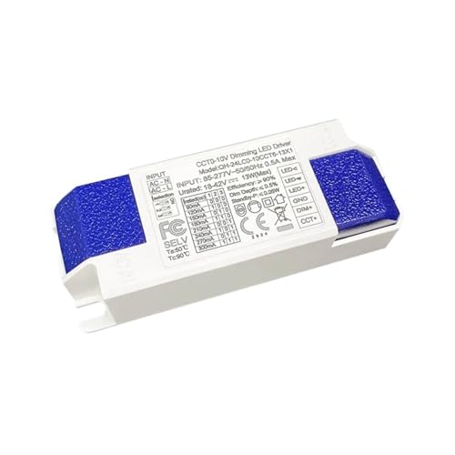 Transformateur d'éclairage LED 0-10 V variable pour plafonnier et spots 10W