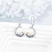 YFN Otter Gifts Sterling Silver Sea Otter Earrings Otter Jewelry for Women Otter Gifts for Otter Lovers