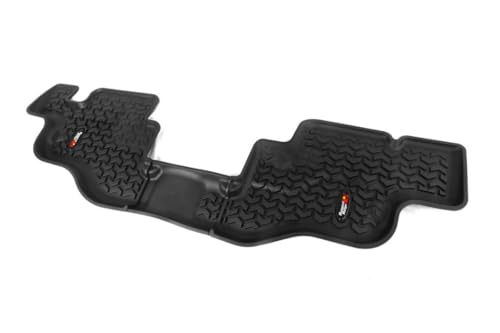 Rugged Ridge Rear Floor Liners for Jeep CJ/Wrangler YJ | Black | 12950.22 | Fits 1976-1986 Jeep CJ-7; 1987-1995 Jeep Wrangler YJ