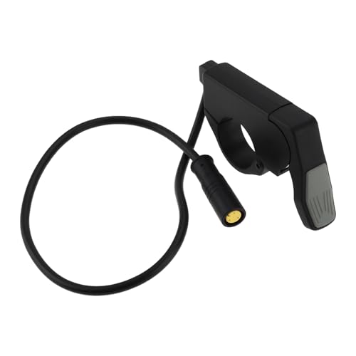 YINETTECH Empuñadura de Acelerador para Bicicleta Compatible con Bafang BBS02B BBS01B Y BBSHD Color Negro