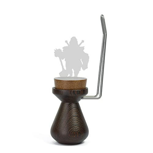 Poignée de peinture magnétique de table en bois pour figurines